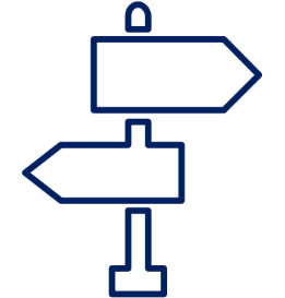 Signpost icon